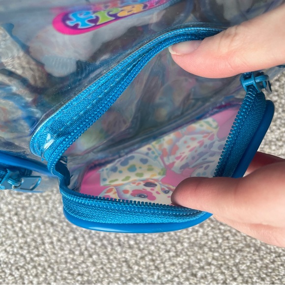 Lisa Frank Spotty Dotty Dalmatian Dog Puppy Clear Mini Backpack Polka Dots FLAWS - Picture 10 of 13